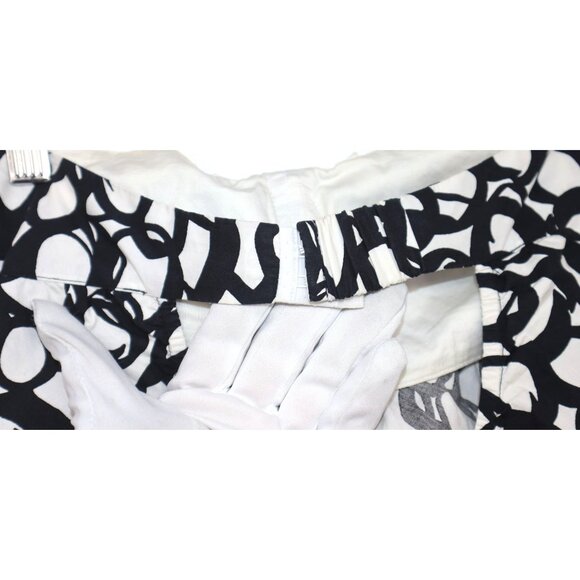 Club Monaco Womens Off Shoulder Abstract Print Dress Size 2 Softgirl Coquette - Picture 8 of 11